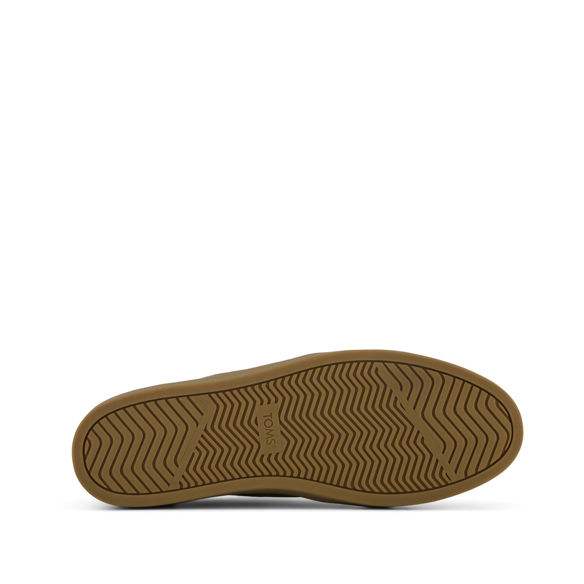 Carlo 2.0 Lace-Up Sneaker - Military Olive Perforated Suede Bottom Sole View