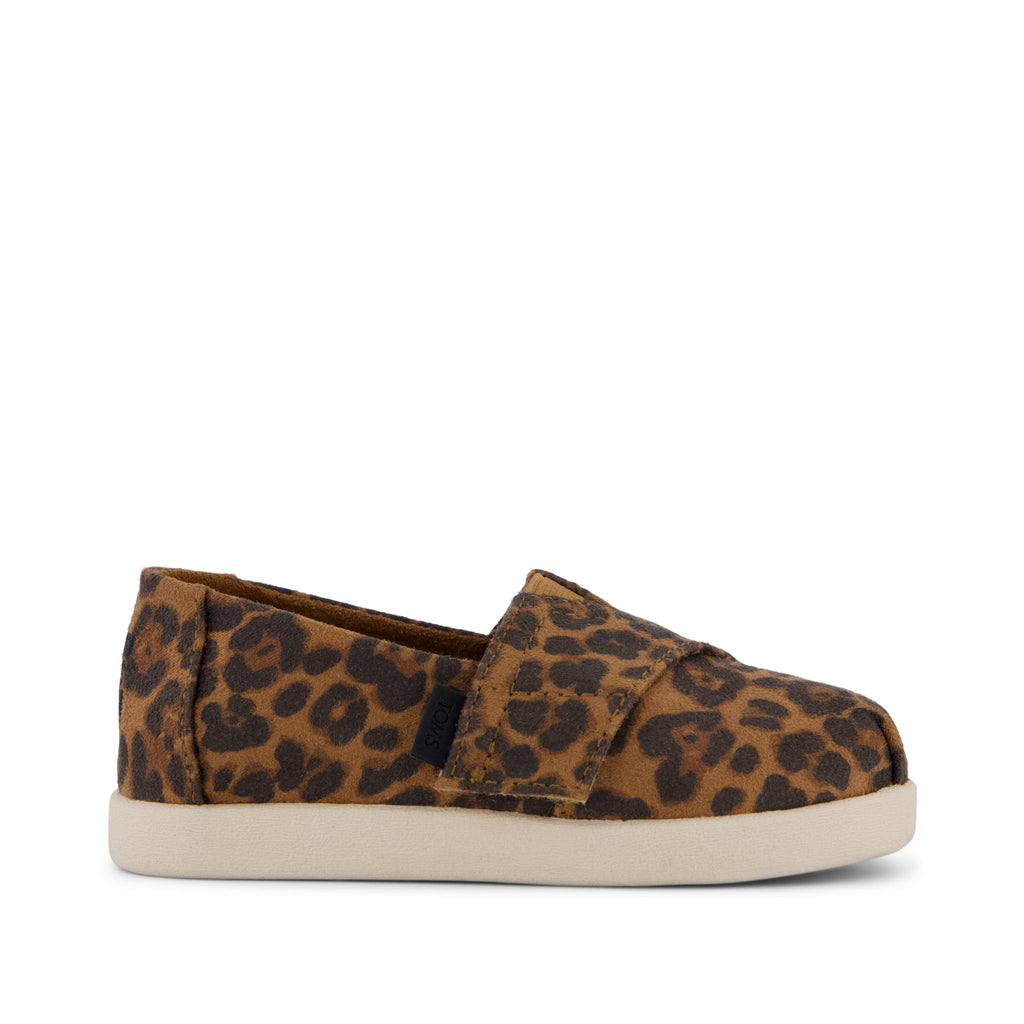 Alpargata Classic Toddler Shoe - Brown Sugar Leopard Print Side View