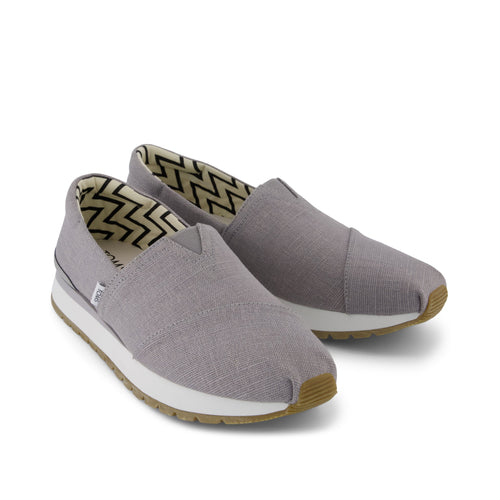 Resident Plus - Drizzle Grey Heritage Canvas Front View