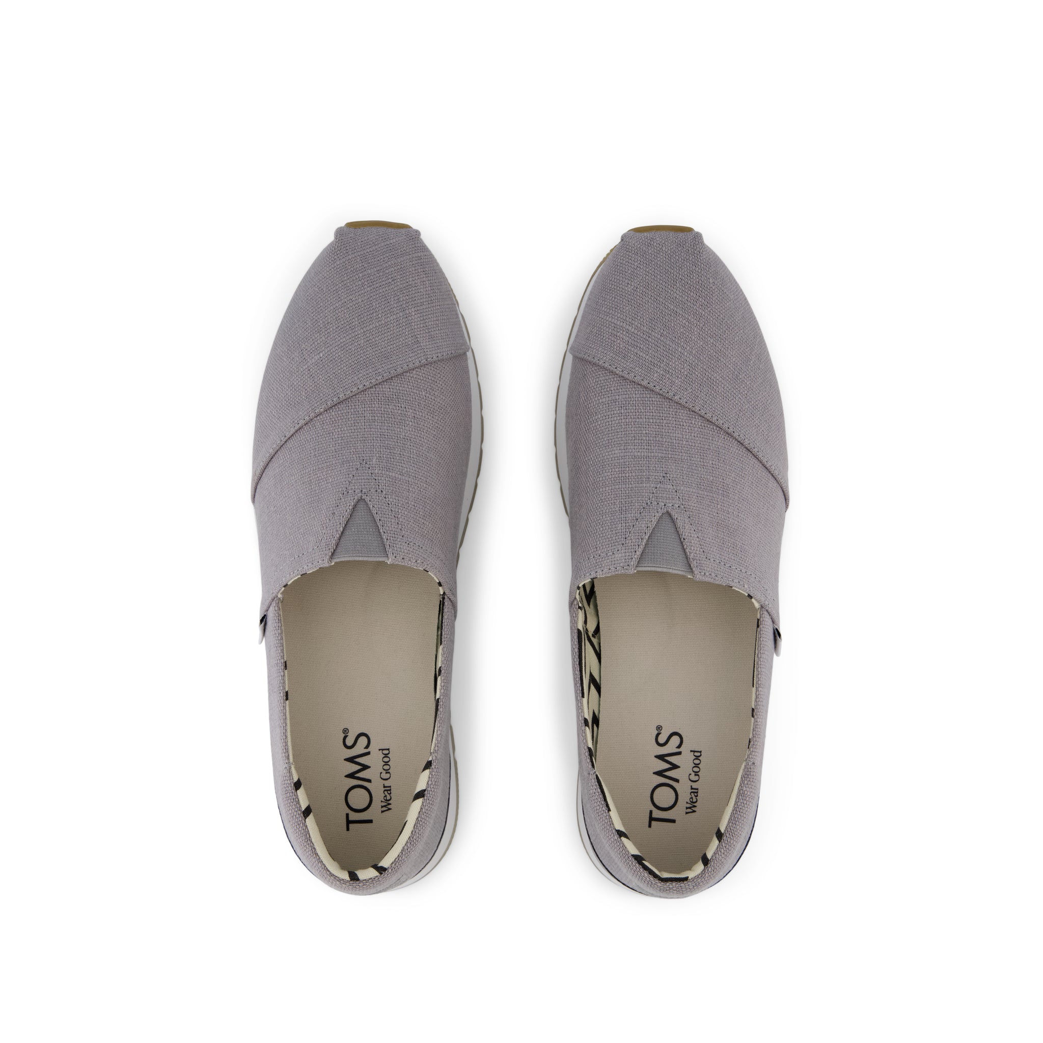 Resident Plus - Drizzle Grey Heritage Canvas Top View