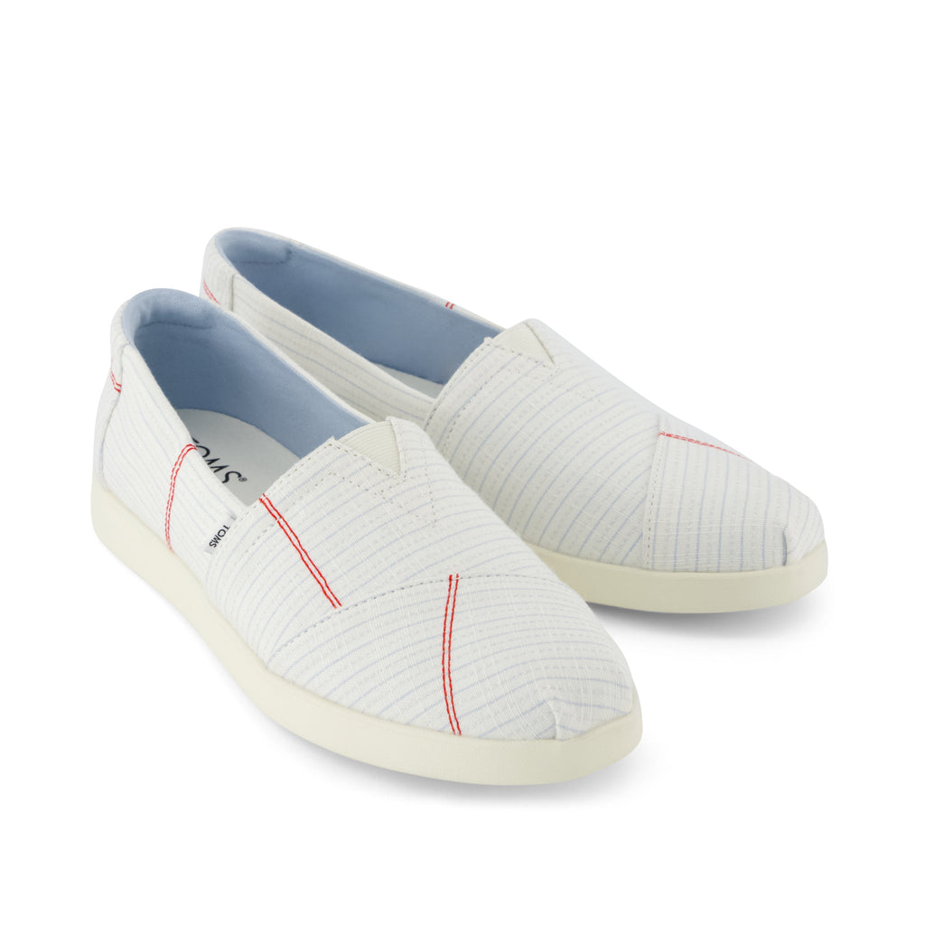 Alpargata Plus - Egret Back to School Lined Paper Front View