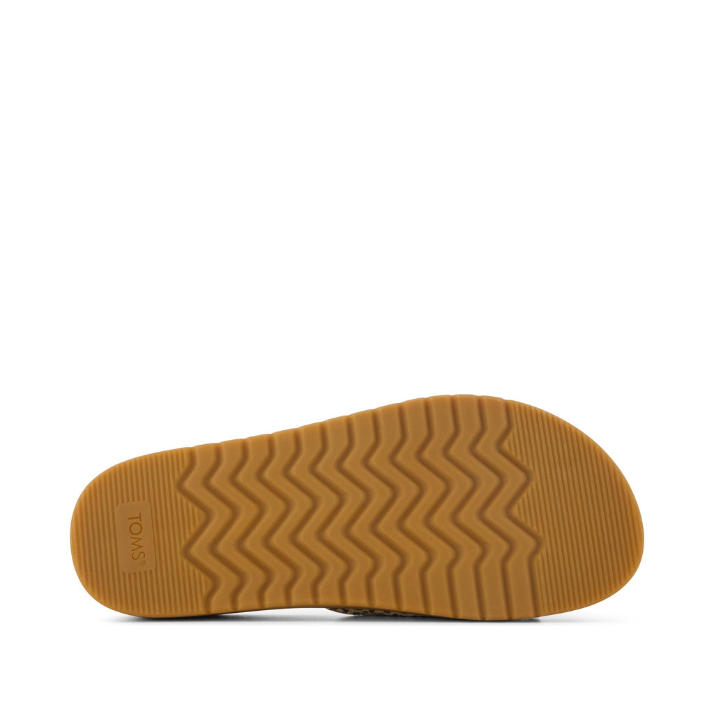 Marin Slide Sandal - Leopard Print Bottom Sole View