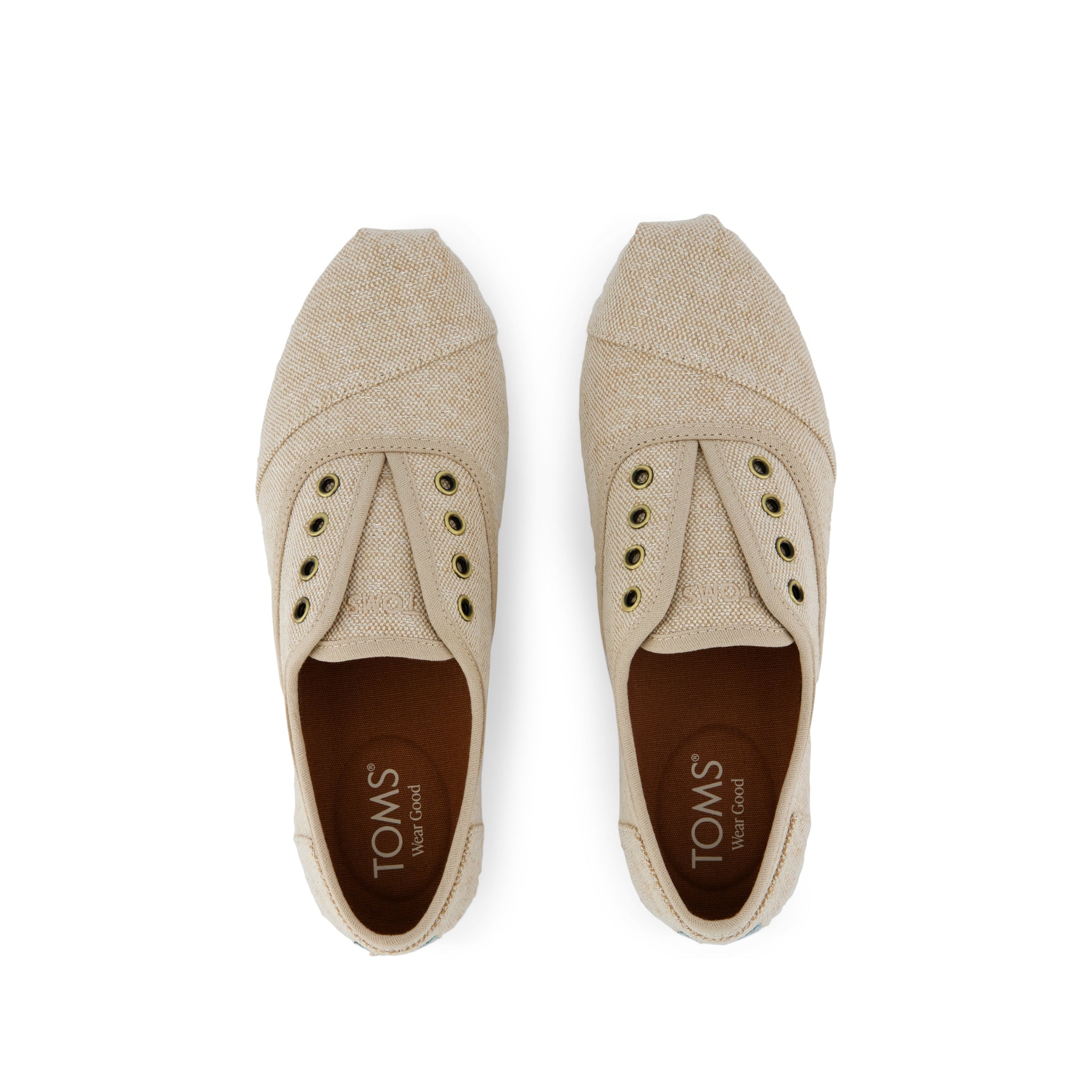 Cordones Plus Sneaker - Champagne Sparkle Top View