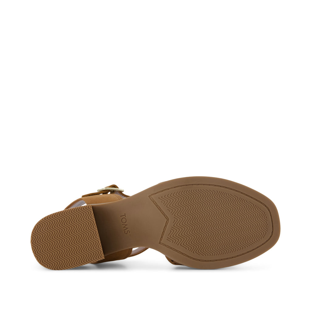 Eloise Sandal - Brown Perforated Leather

 Bottom Sole View