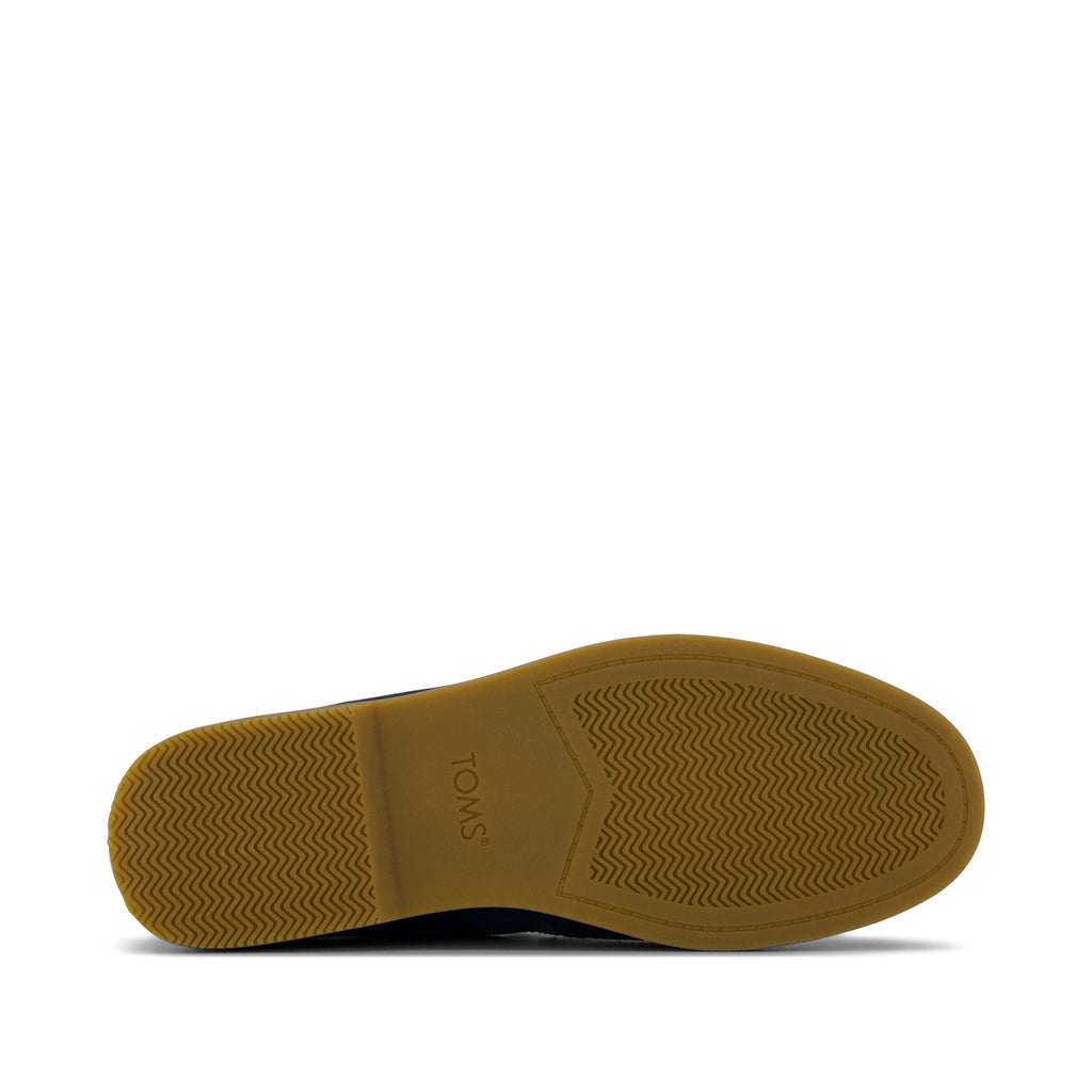 Marcos Loafer - Navy Suede Bottom Sole View