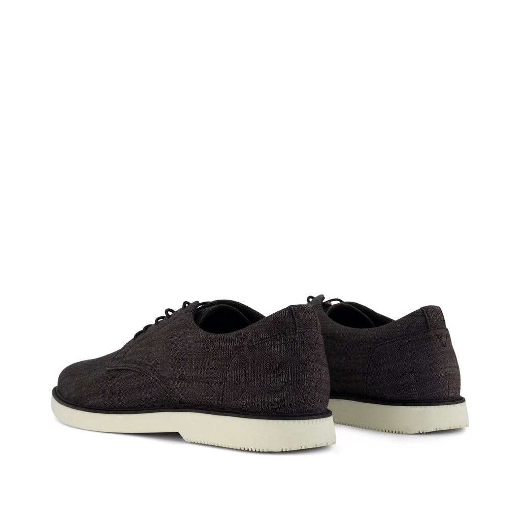 Joshua Dress Shoe - Black Denim
 Back View