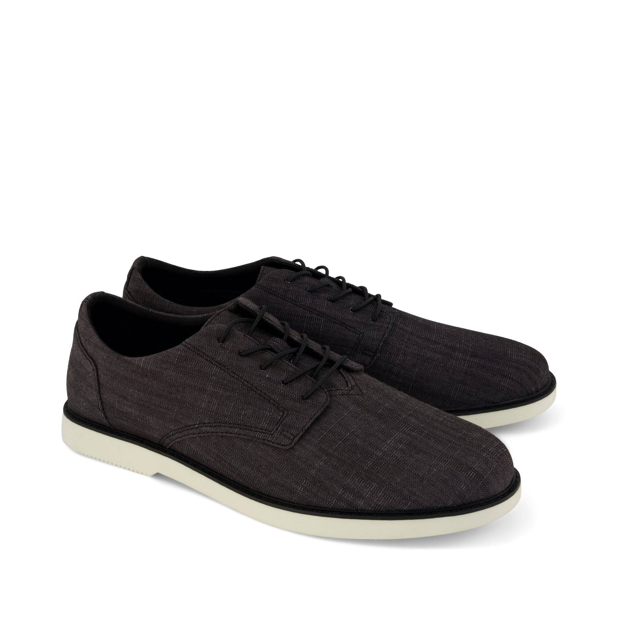 Joshua Dress Shoe - Black Denim
 Front View