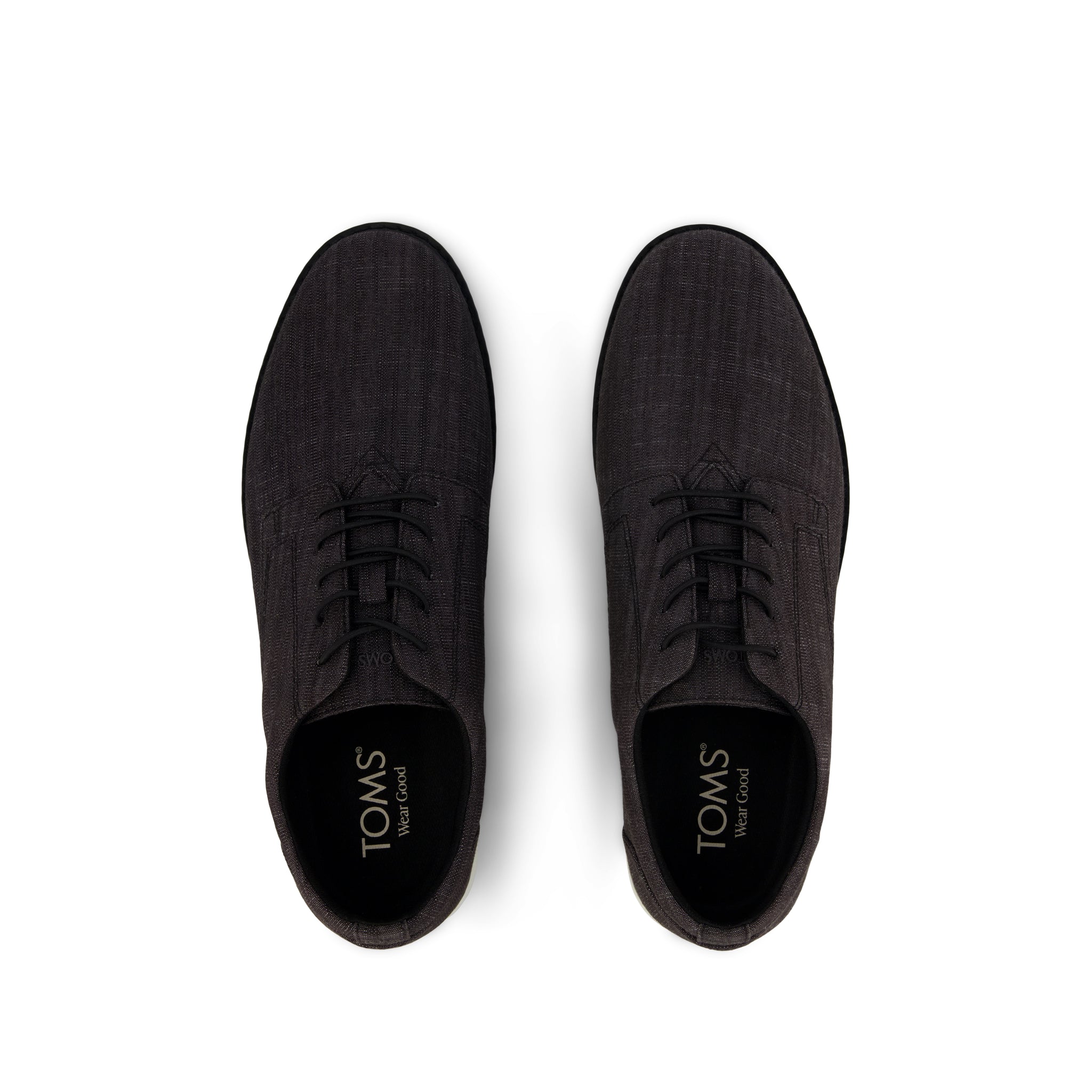 Joshua Dress Shoe - Black Denim
 Top View