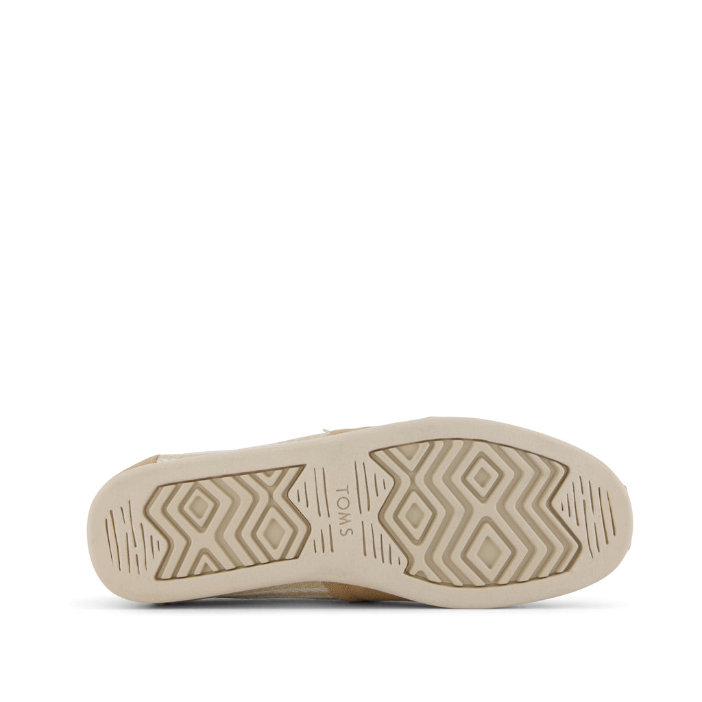 Alpargata Classic - Natural Stripes Bottom Sole View