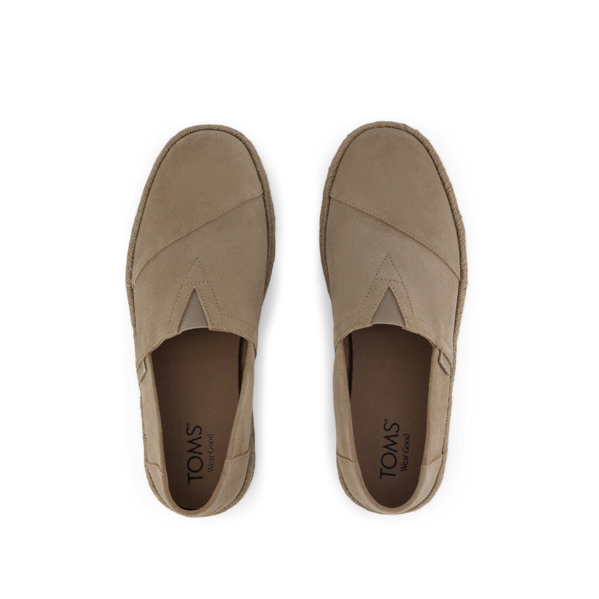 Alpargata Rope 2.0 Espadrille - Dune Suede Top View