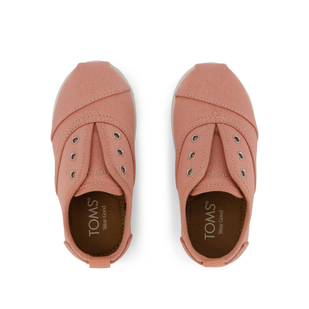 Cordones Plus Toddler Sneaker - Bloom Canvas  Top View