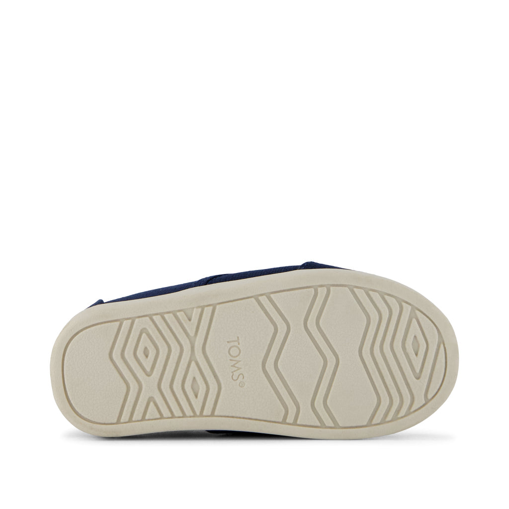 Cordones Plus Toddler Sneaker - Navy Canvas  Bottom Sole View