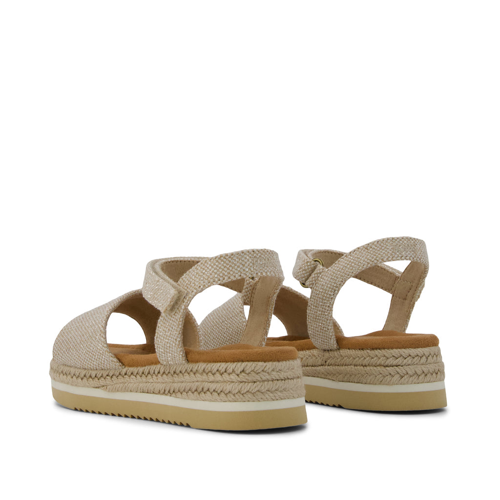 Diana Kids Sandal - Champagne Glimmer
 Back View