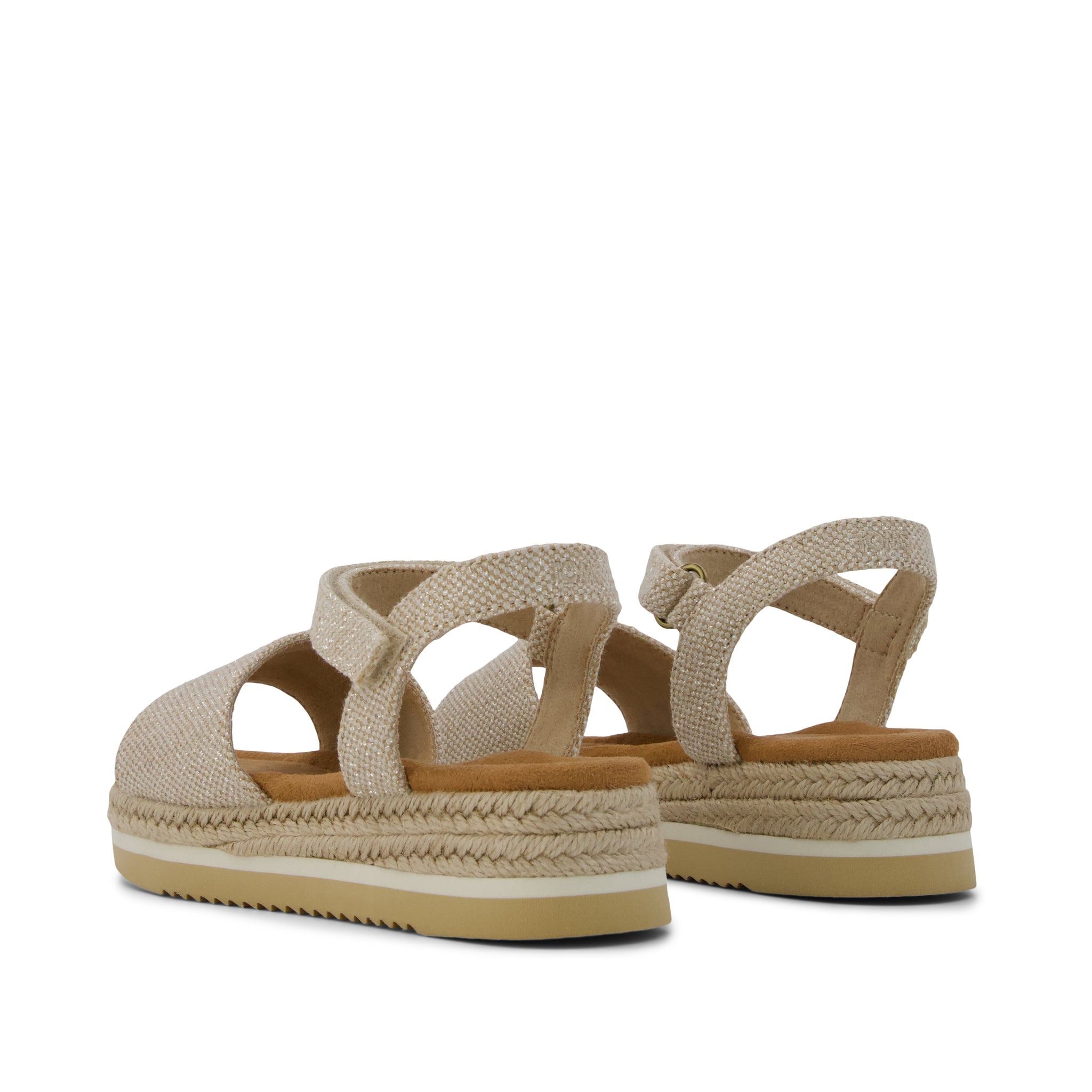 Diana Kids Sandal - Champagne Glimmer
 Back View