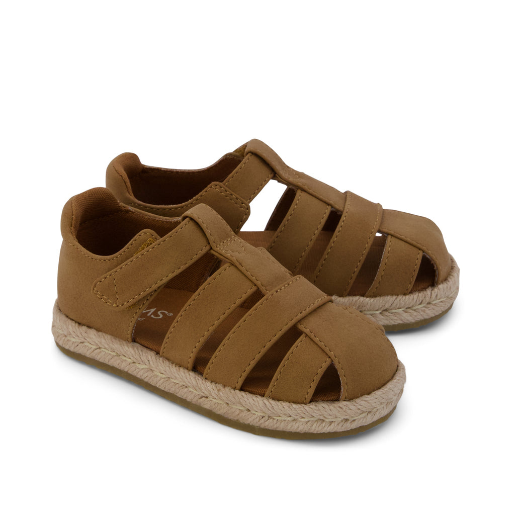 Ryan Fisherman Sandal - Tan Nubuck
 Front View