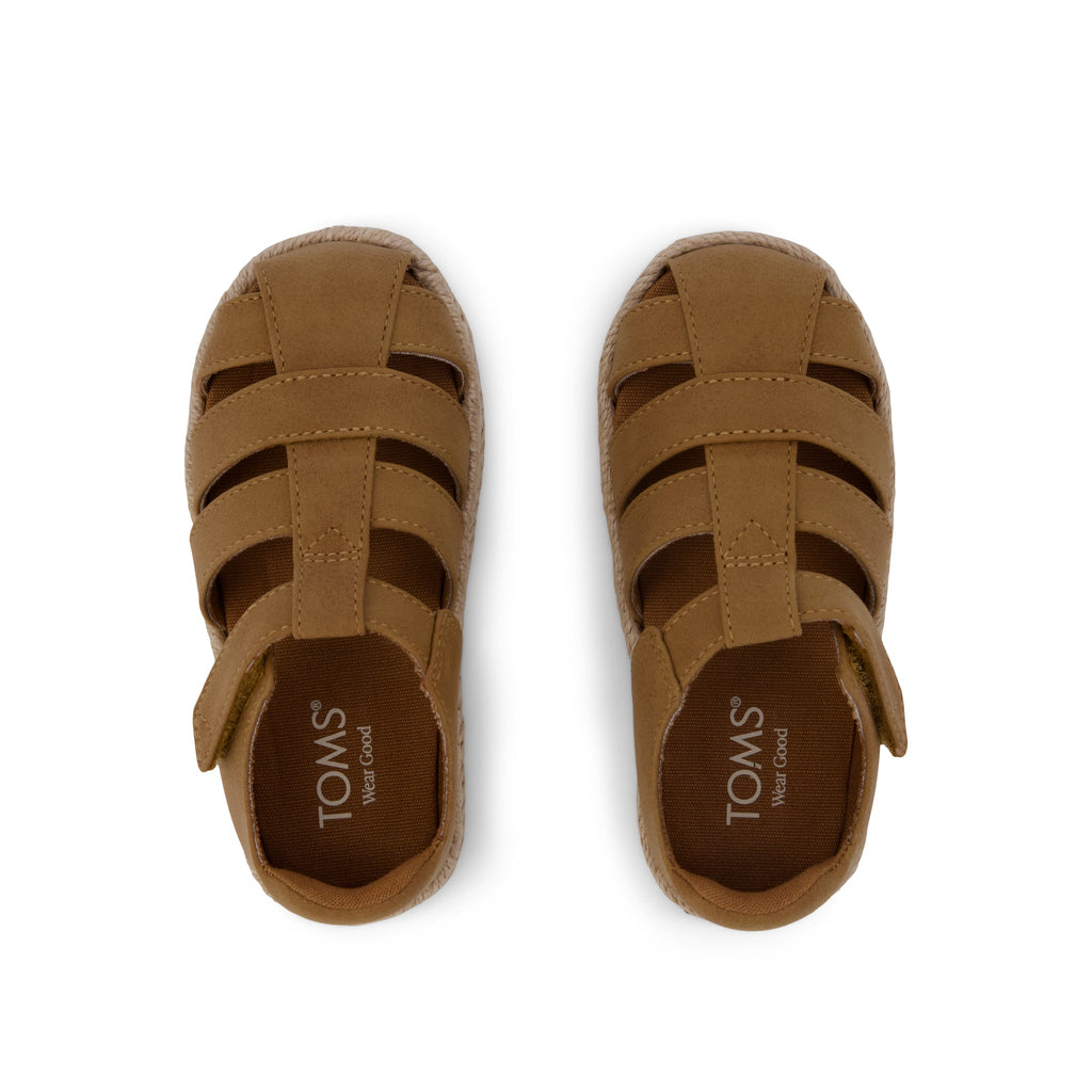 Ryan Fisherman Sandal - Tan Nubuck
 Top View