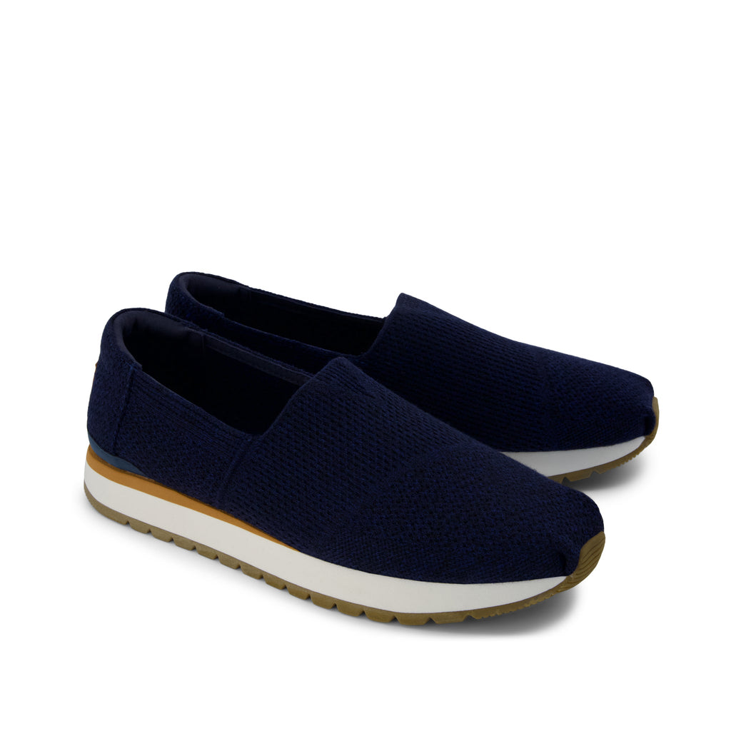 Resident Plus - Navy Knit Front View