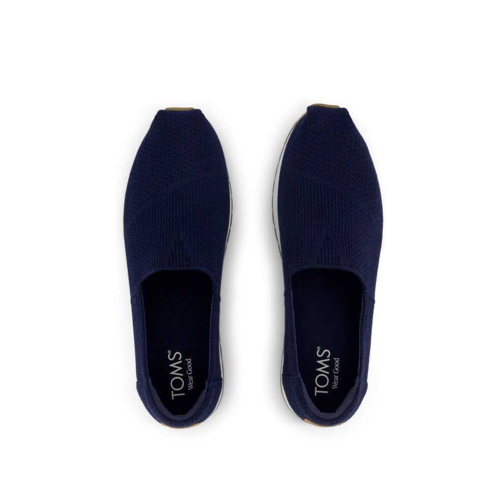 Resident Plus - Navy Knit Top View