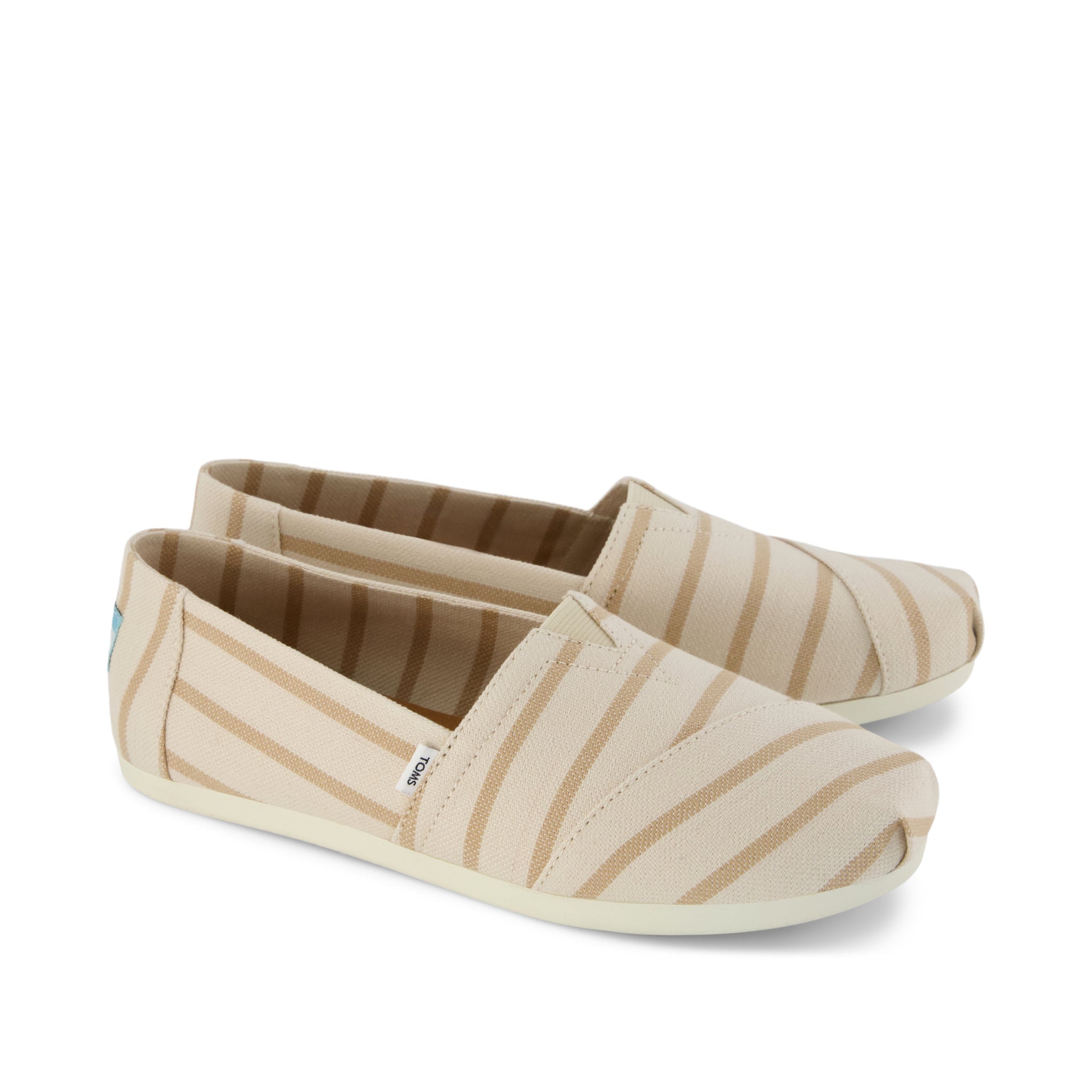 Alpargata Classic - Natural Riviera Stripe Front View