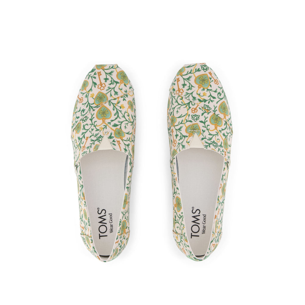 Alpargata Classic -  St Patrick's Day Novelty Print Top View