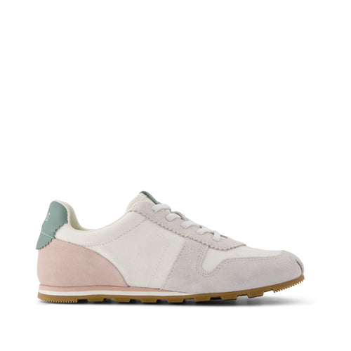 TRVL Lite Palisade Sneaker - Water Repellent Egret Vintage Twill Side View