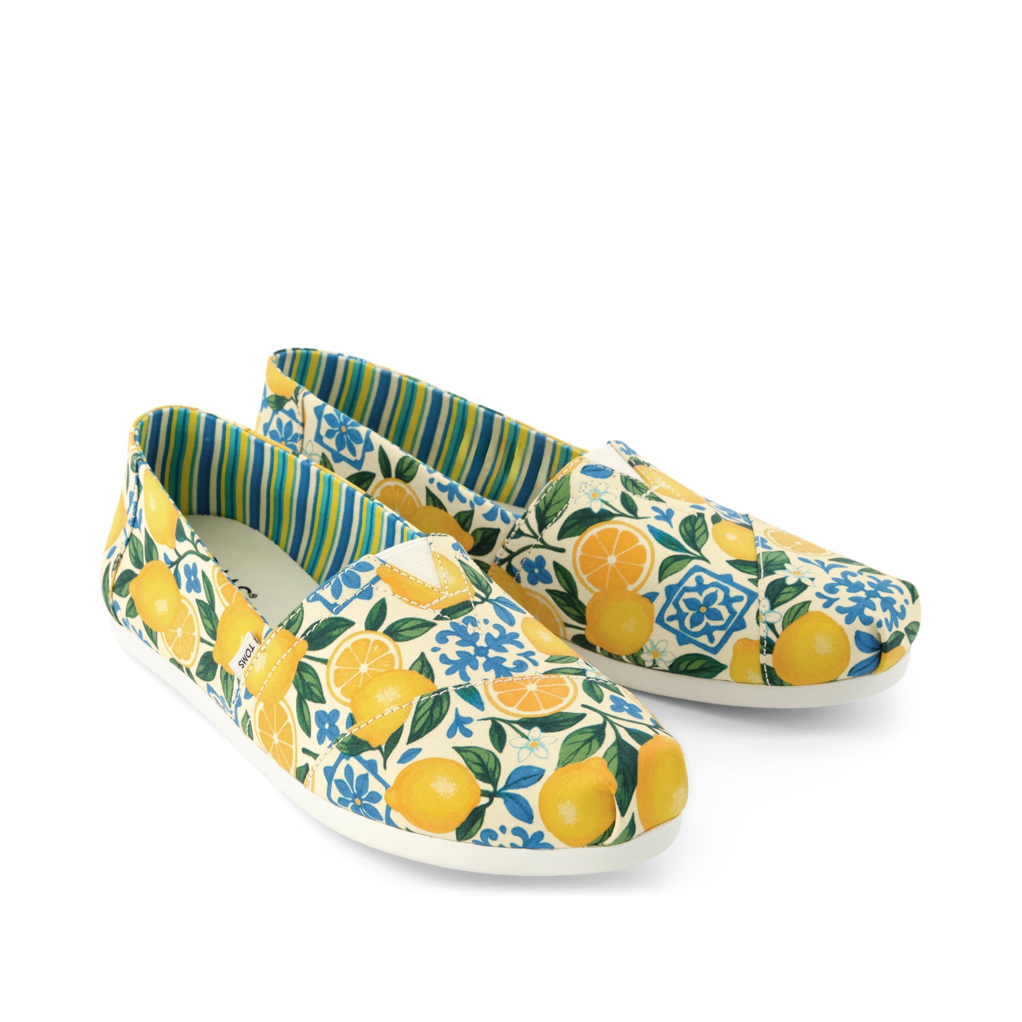 Alpargata Classic - Riviera Lemon Print Front View