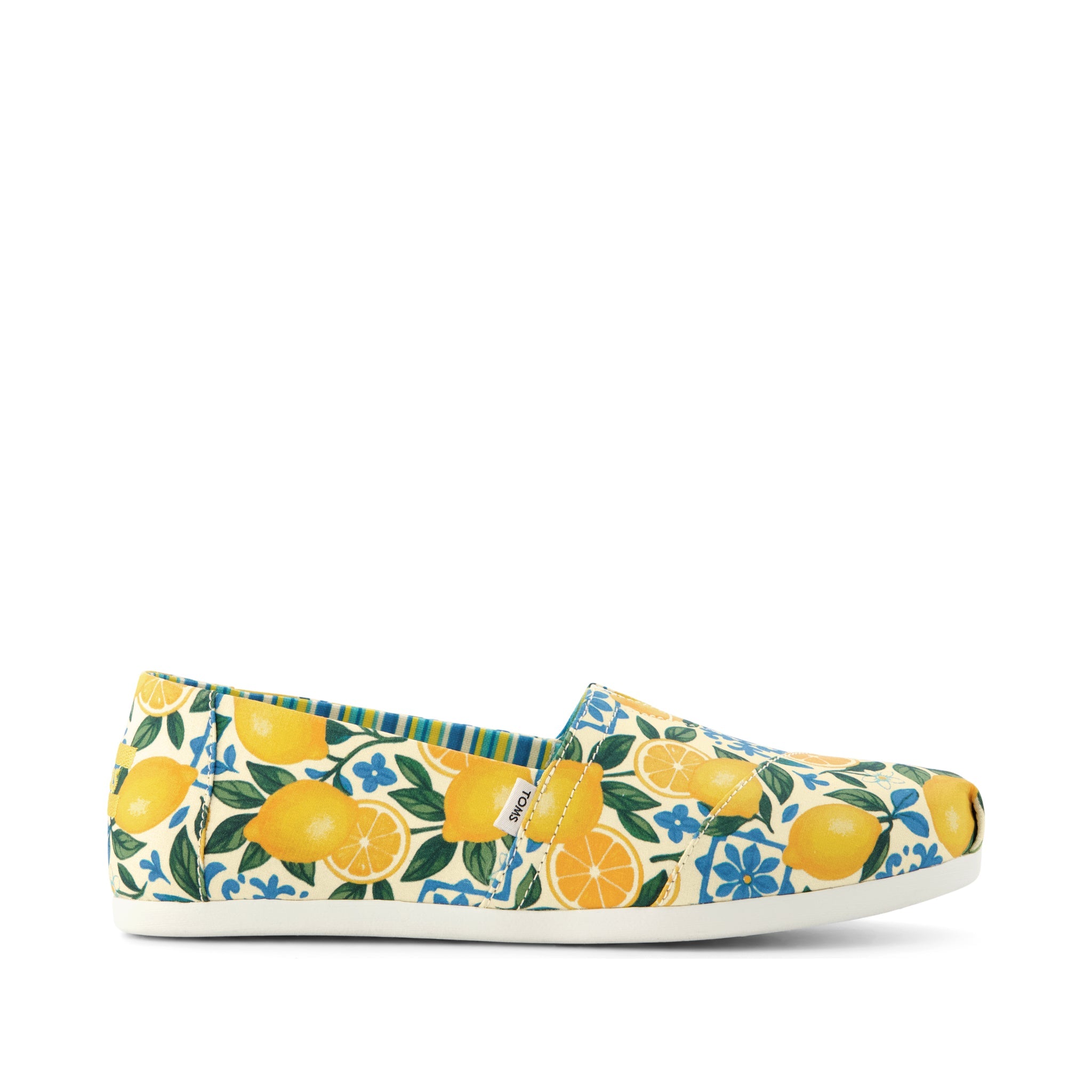 Alpargata Classic - Riviera Lemon Print Side View