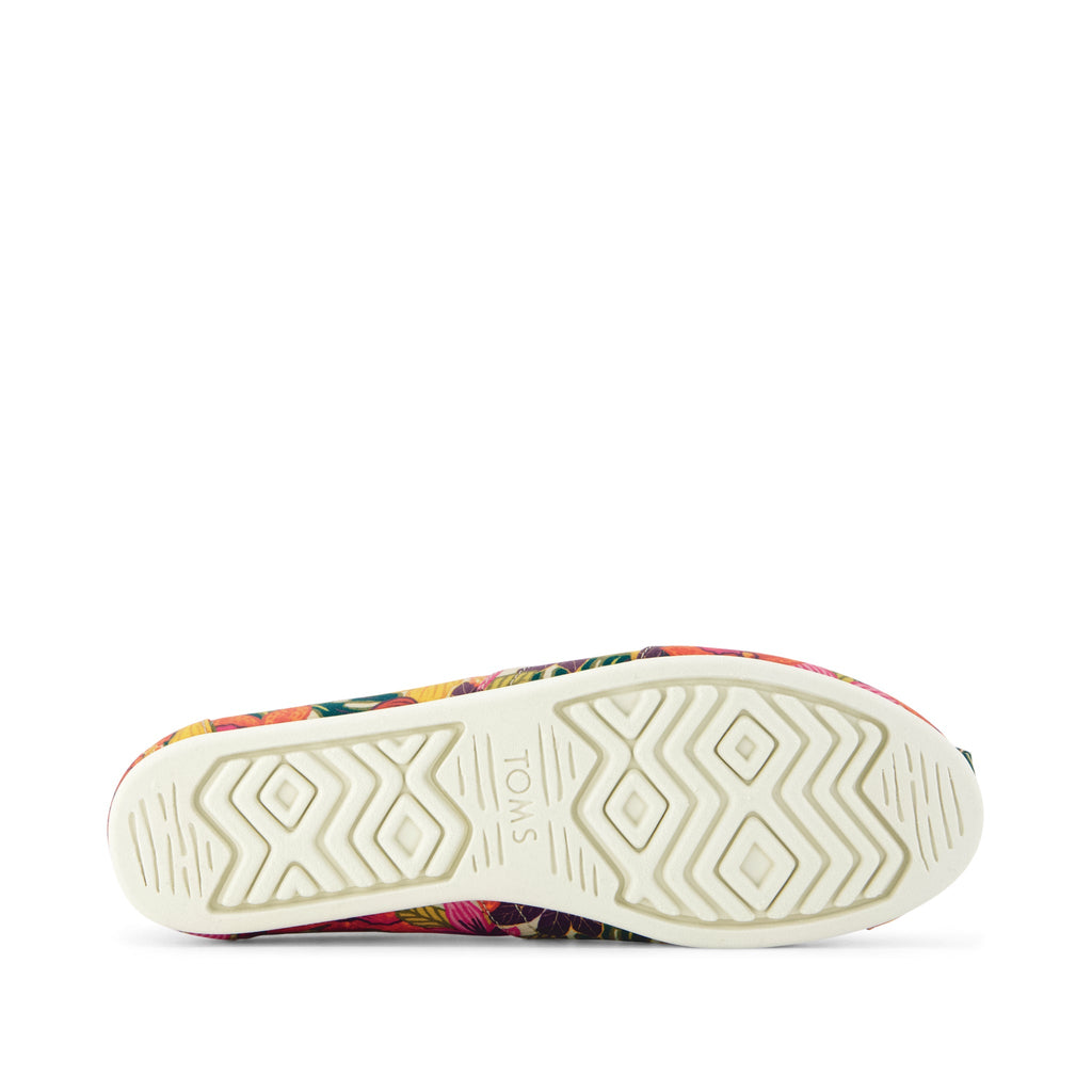 Alpargata Classic - Tropical Floral Print Bottom Sole View