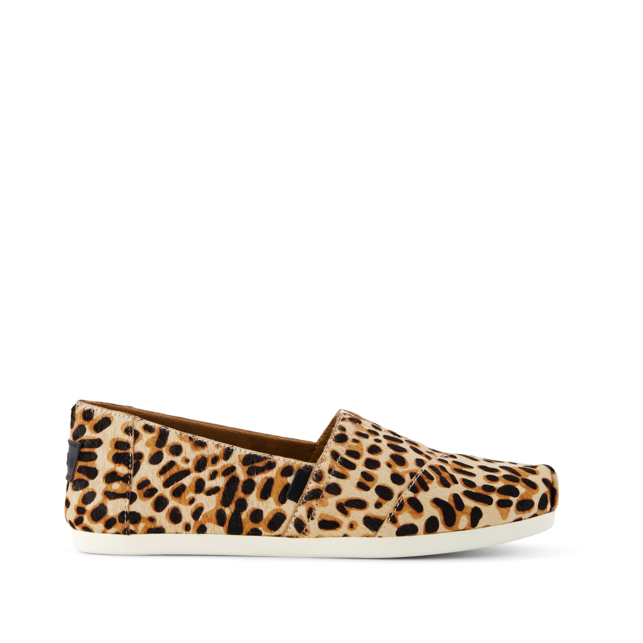 Alpargata Classic - Brown Sugar Leopard Print Hair Leather Side View