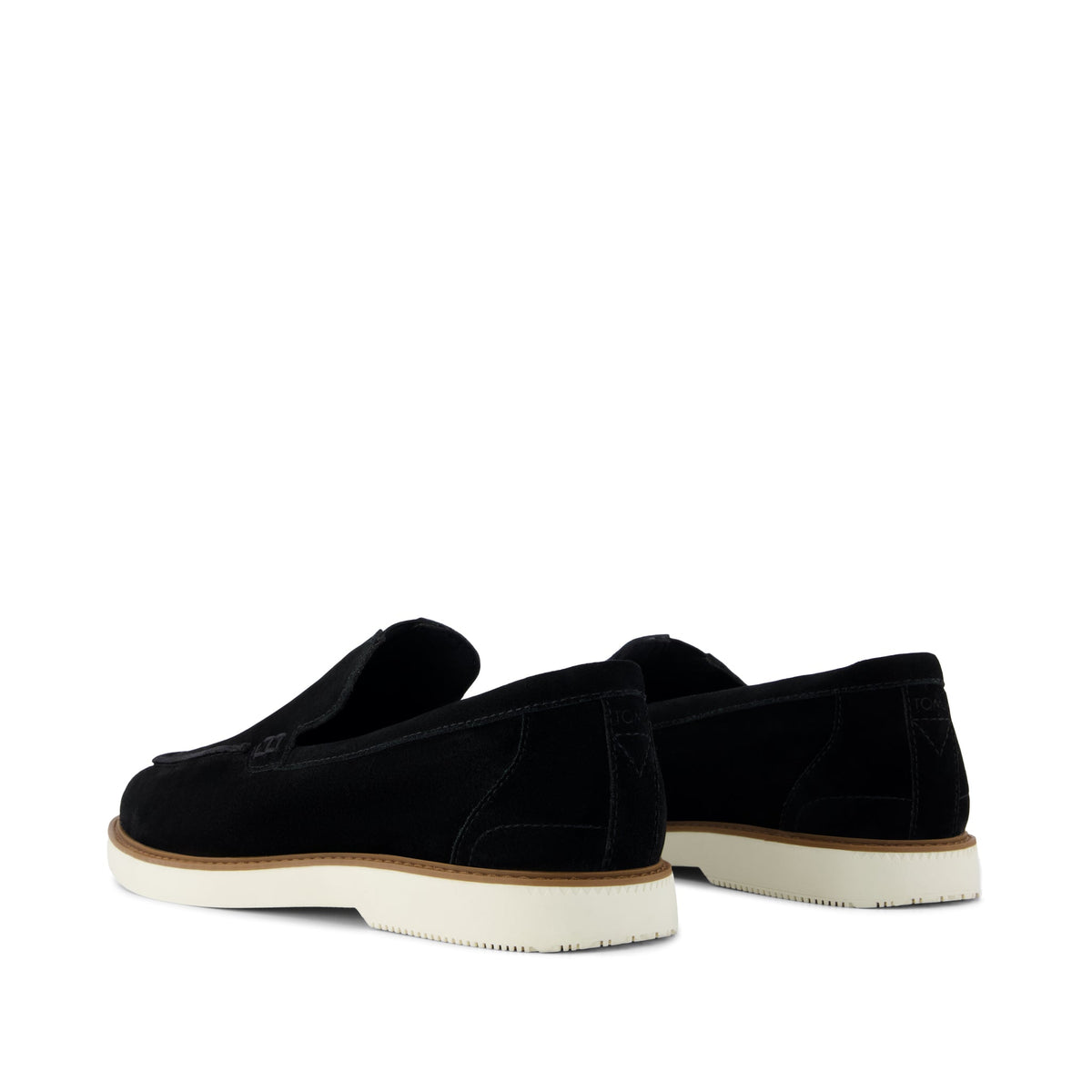 Mens Marcos Loafer Black Suede