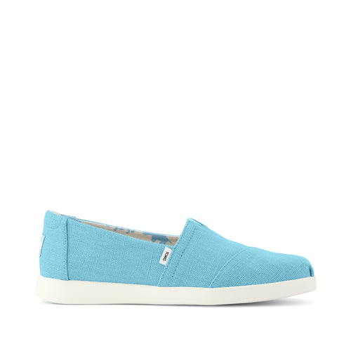 Alpargata Plus - TOMS Blue Side View