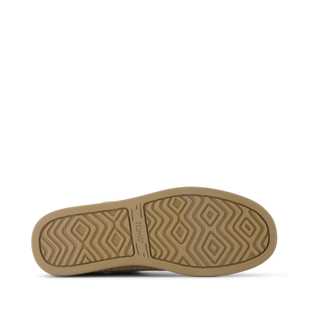 Alpargata Ease Mule - Taupe Microsuede Bottom Sole View