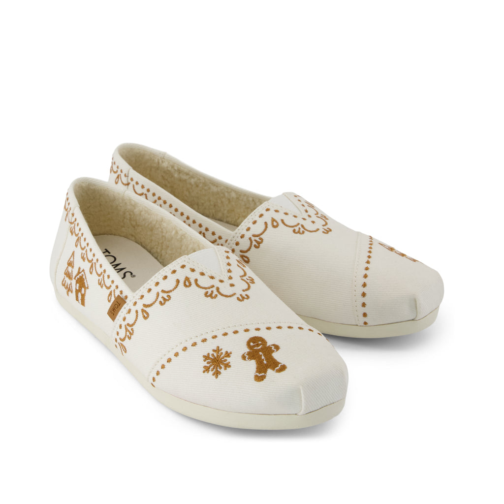 Alpargata Classic - Gingerbread Print Front View