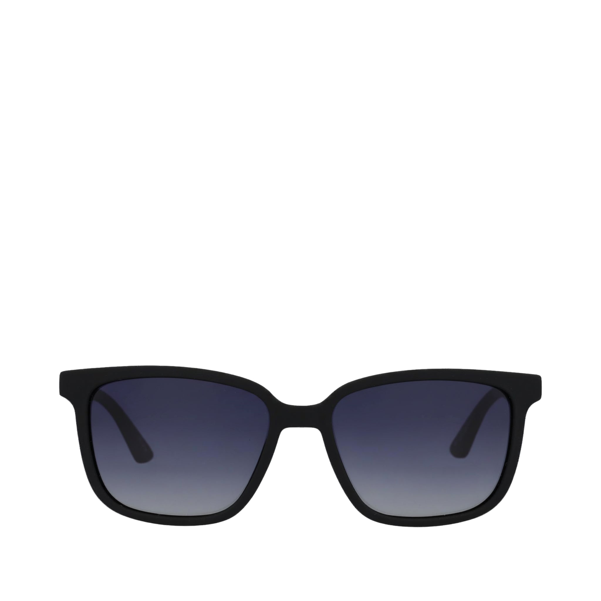 Briar Traveler Sunglasses - Black-Deep Blue Gradient Front View