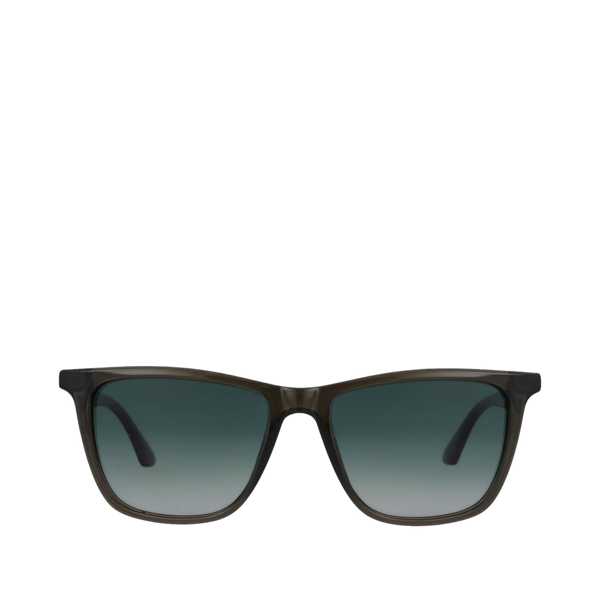 Rio Traveler Sunglasses - Forest Green Tortoise-Grey Front View