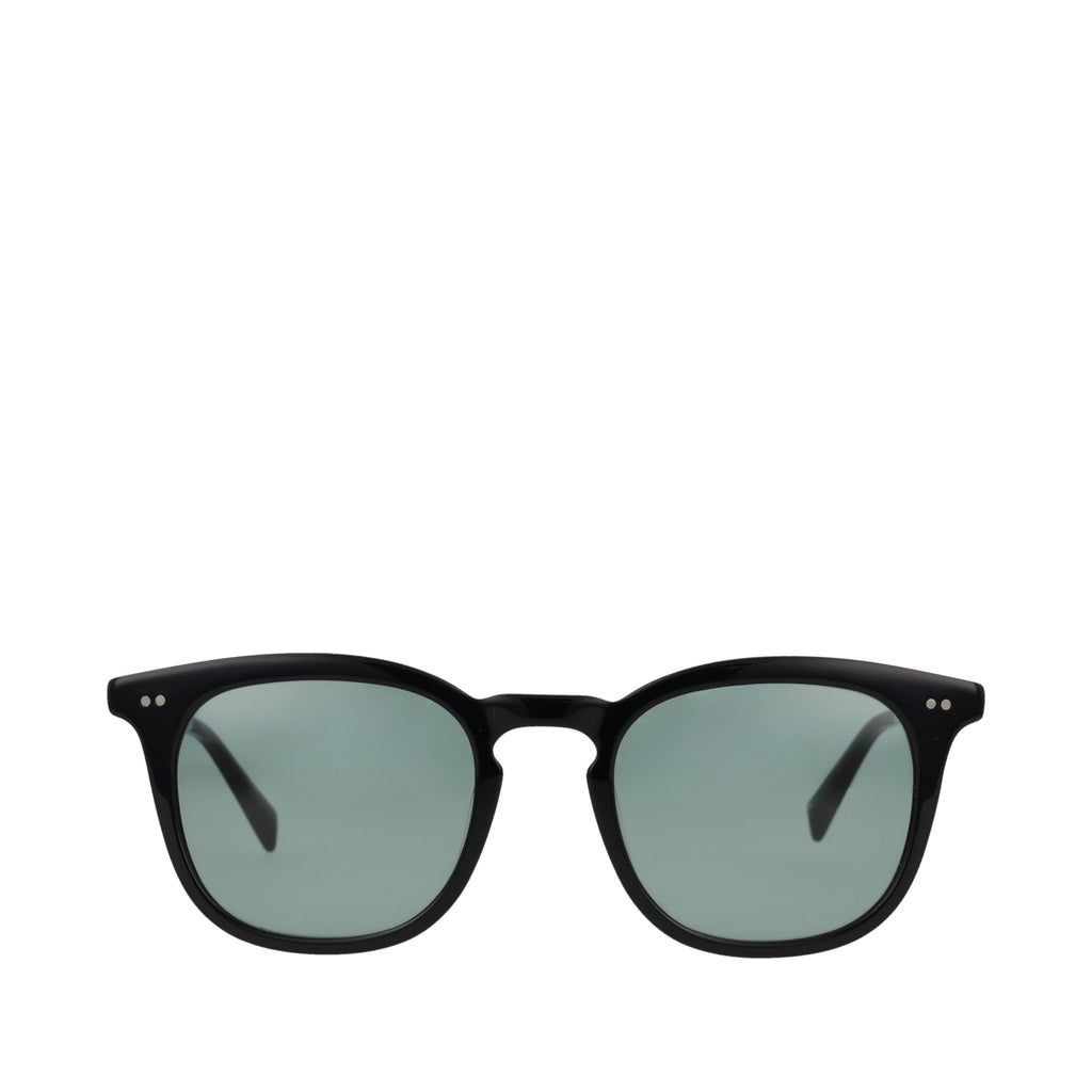Sequoia Handcrafted Sunglasses - Black-Grey Front View