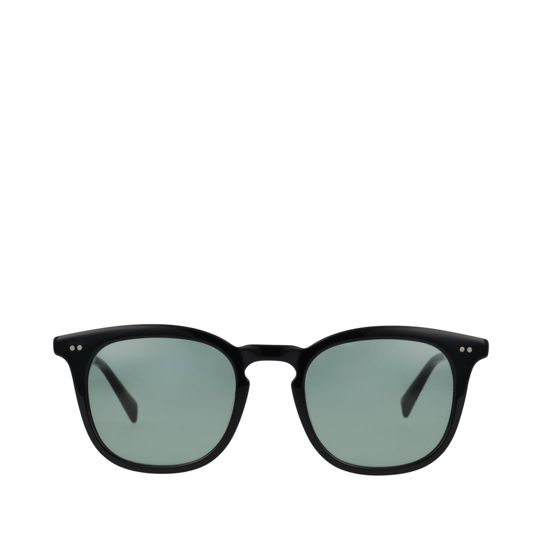 Sequoia Handcrafted Sunglasses - Black-Grey Front View