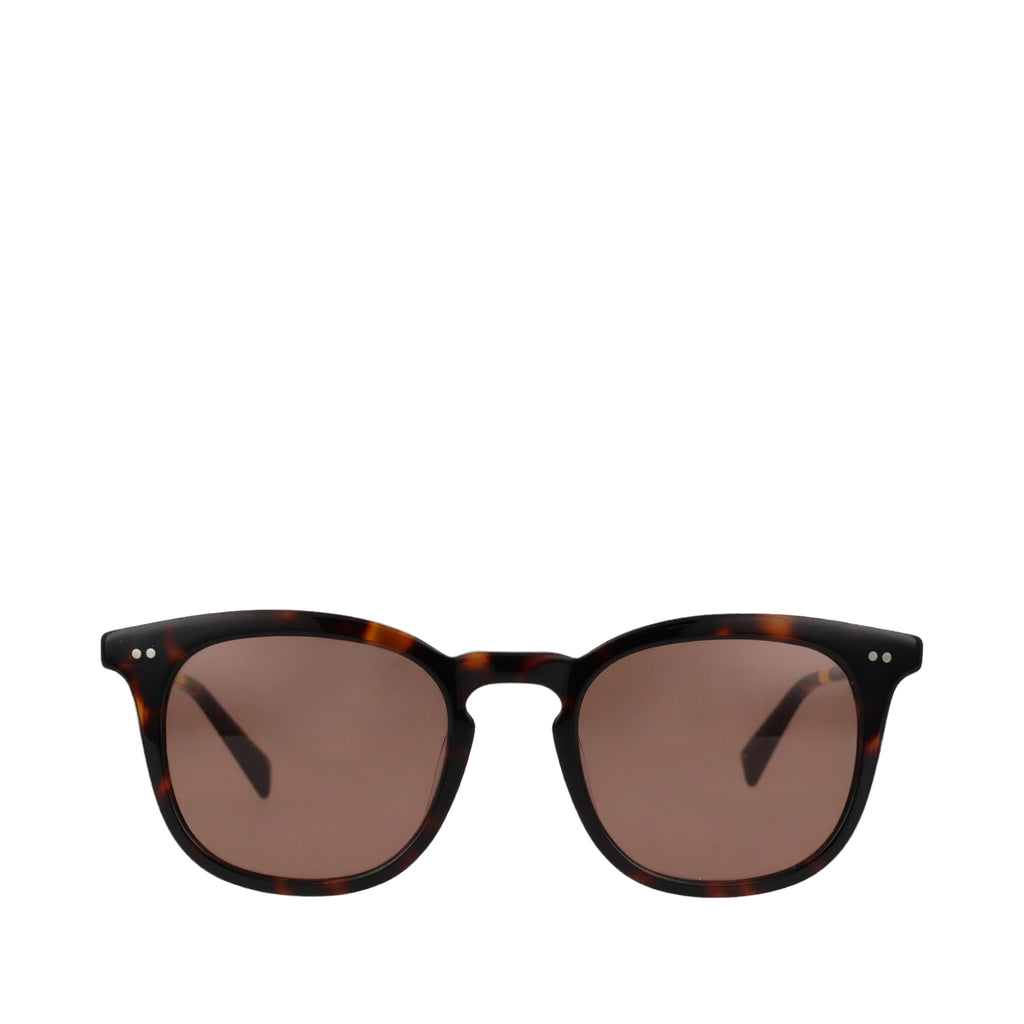 Sequoia Handcrafted Sunglasses - Chestnut Tortoise-Brown Front View