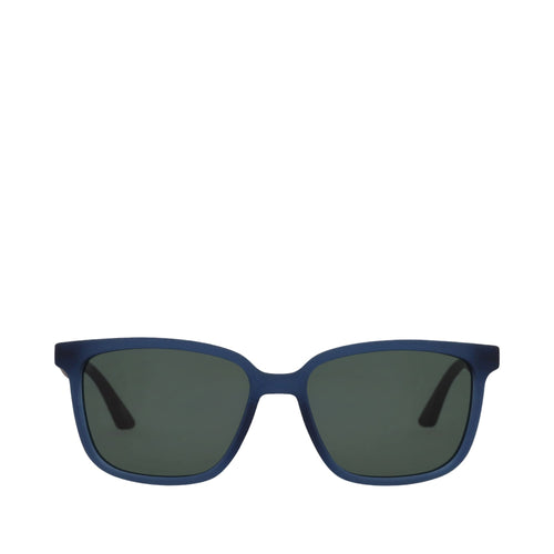 Briar Traveler Sunglasses - Indigo Crystal-Bottle Green Front View